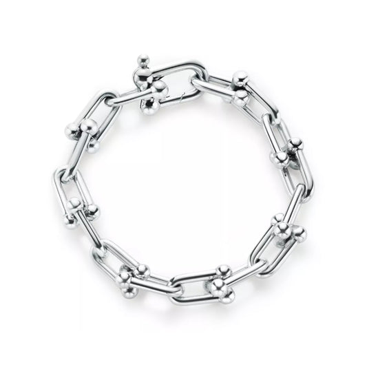 Tiffany & Co. 티파니 하드웨어 라지 링크 브레이슬릿 스털링실버 *국내배송*