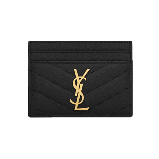 Saint Laurent 생로랑 카산드라 마틀라세 카드 케이스 *국내배송*