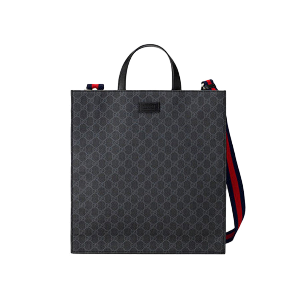 Gucci 구찌 GG 토트백 블랙 그레이