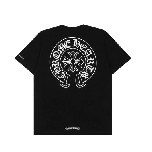 Chrome Hearts 크롬하츠 홀스슈 로고 포켓 티셔츠 블랙 *국내배송*