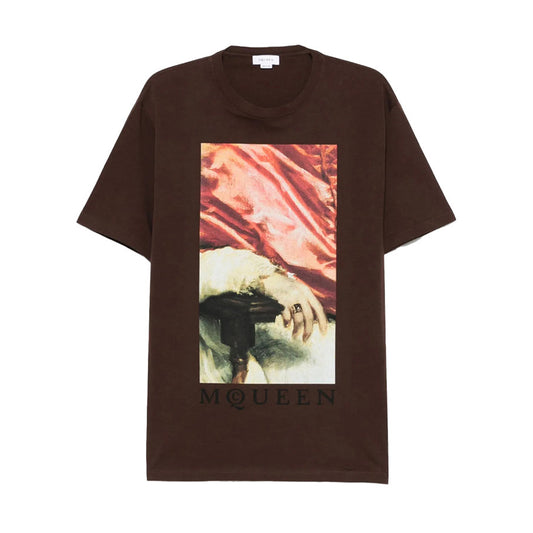 Alexander McQueen 알렉산더 맥퀸 그래픽 프린트 티셔츠 *국내배송*