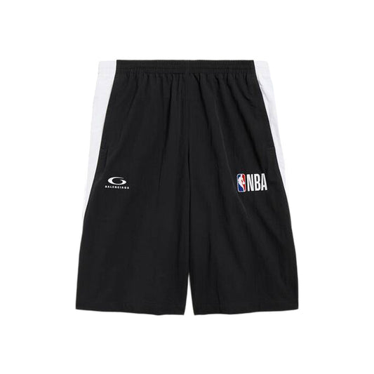 Balenciaga x NBA 발렌시아가 x NBA 콜라보레이션 트랙수트 쇼츠 뉴 블랙