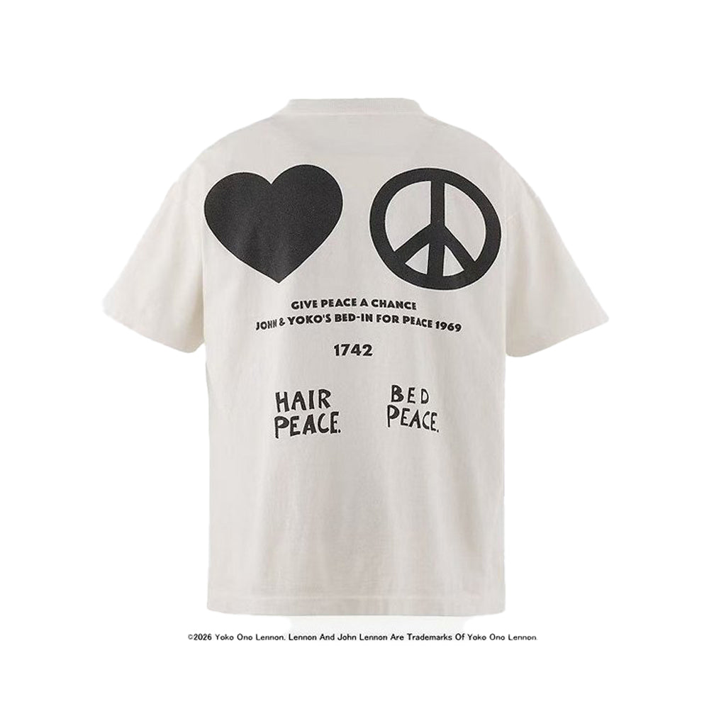 SAINT Mxxxxxx 세인트 마이클 존 레논 IMAGINE PEACE 반팔 티셔츠 *국내배송*