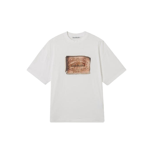 Acne Studios 리본 로고 페이딩 블랙 티셔츠 *국내배송*